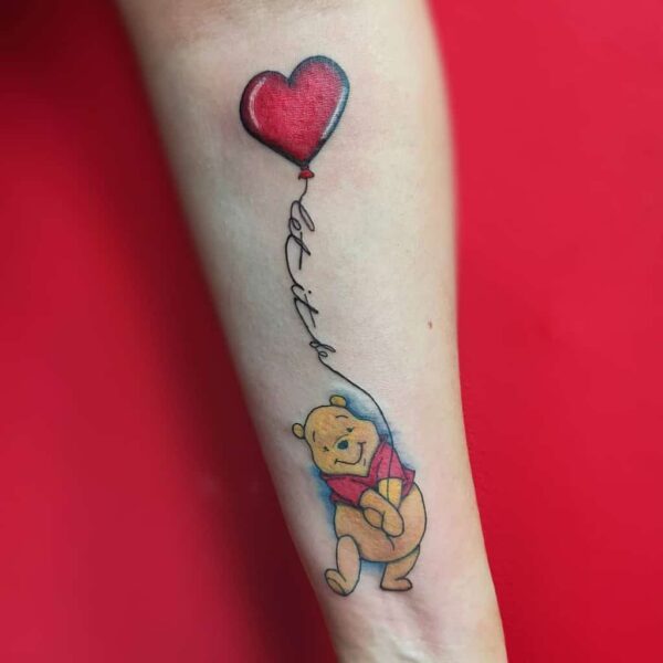 Small Disney Forearm Tattoo