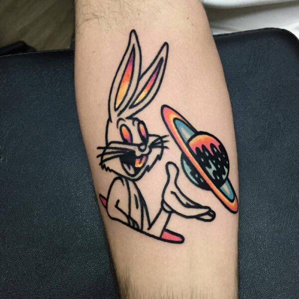 Buggs Bunny Tattoo