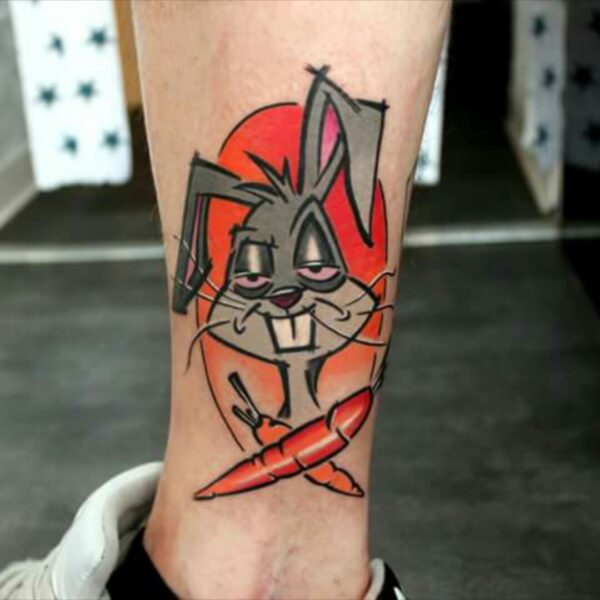 Bunny Tattoo 2