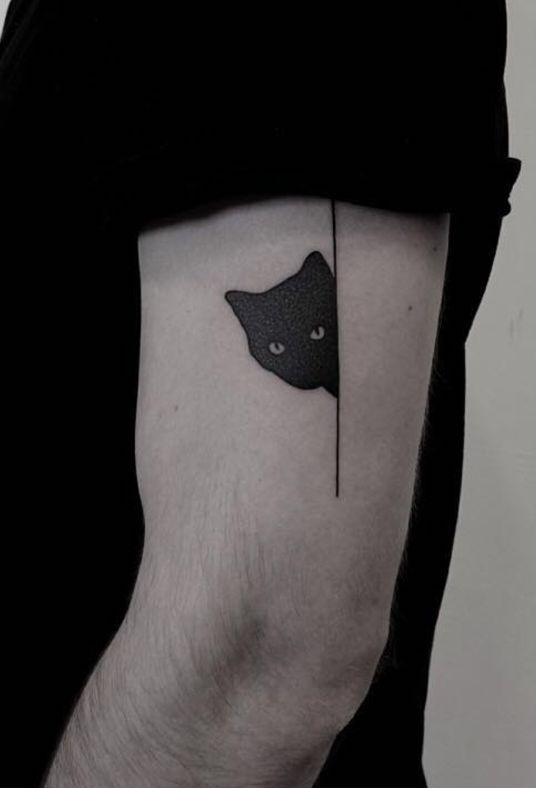 Cat Tattoo Arm