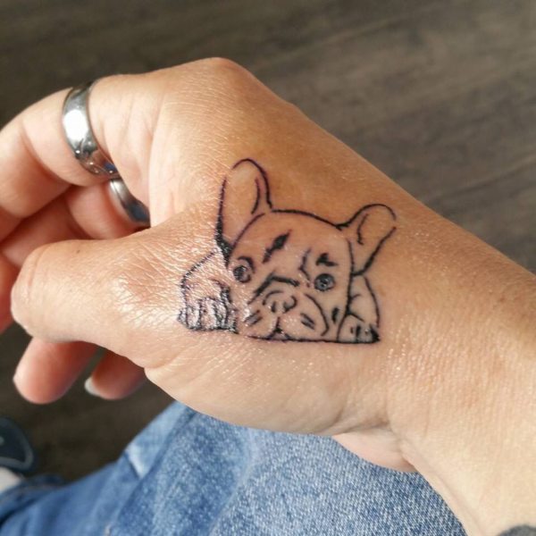 Dog Tattoo Design