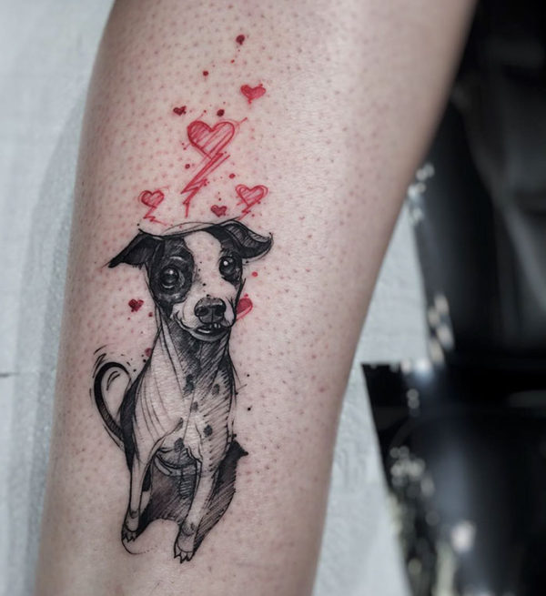Dog Tattoo Idea