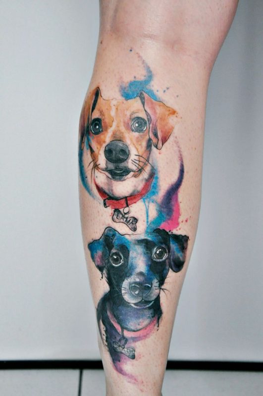 Dog Tattoo Idea