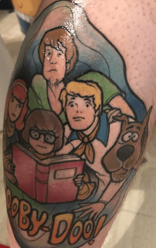 Scooby Doo Tattoo (copy 1)