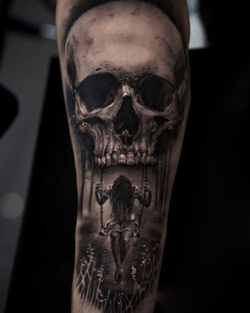 Skull Tattoo 2