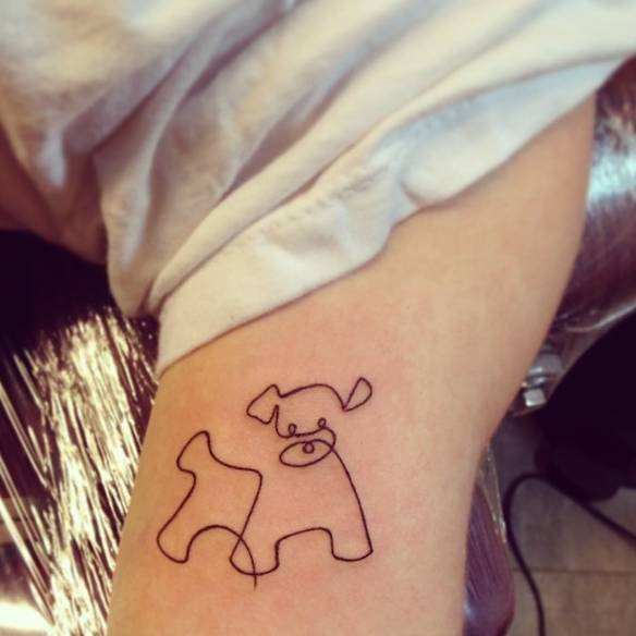 Tattoo Dog Design