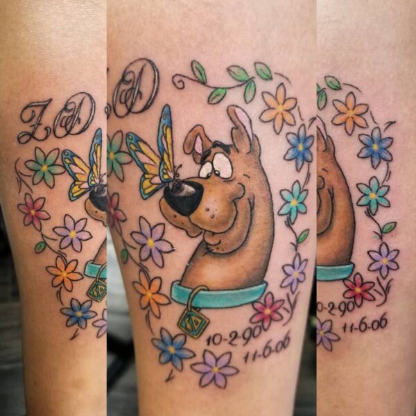 Tattoo Scooby Doo