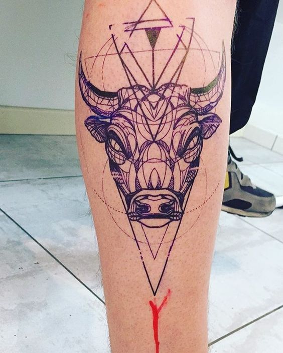 Taurus Tattoo Design