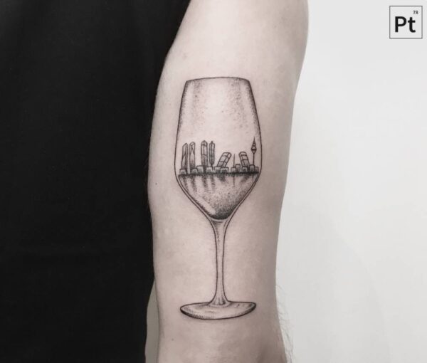 Wine Tattoo 4