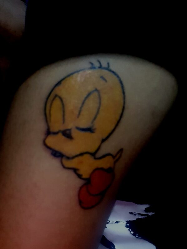 Arm Tweety Tattoo