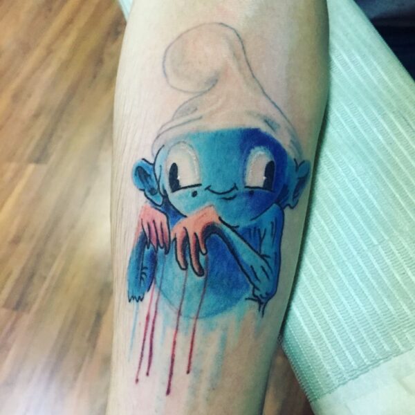 Smurf Tattoo,