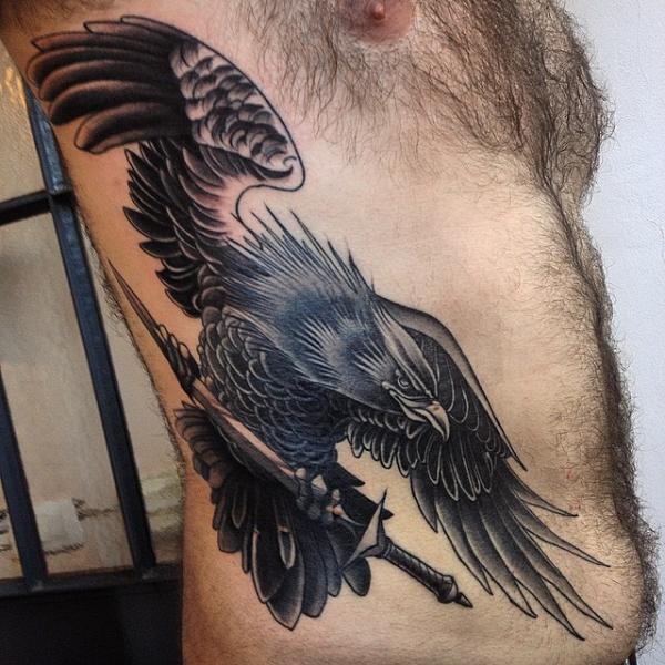 Tattoo Side Eagle