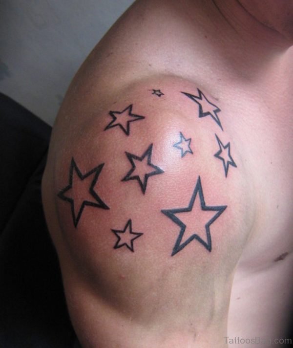 60 Latest Star Tattoo On Shoulder