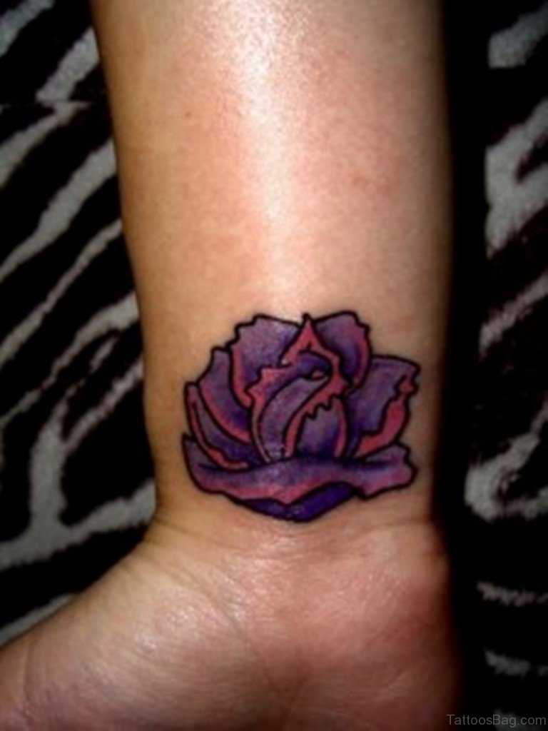 purple rose tattoo sketch  by Thiago Padovani  Ideias de tatuagens  Tatoo Tatuagens