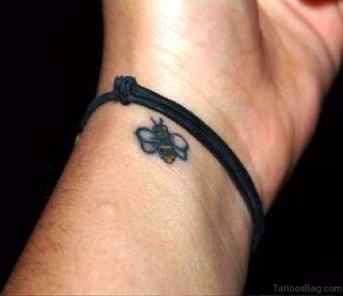 51 Excellent Bee Tattoos On Wrist - Tattoo Designs – TattoosBag.com