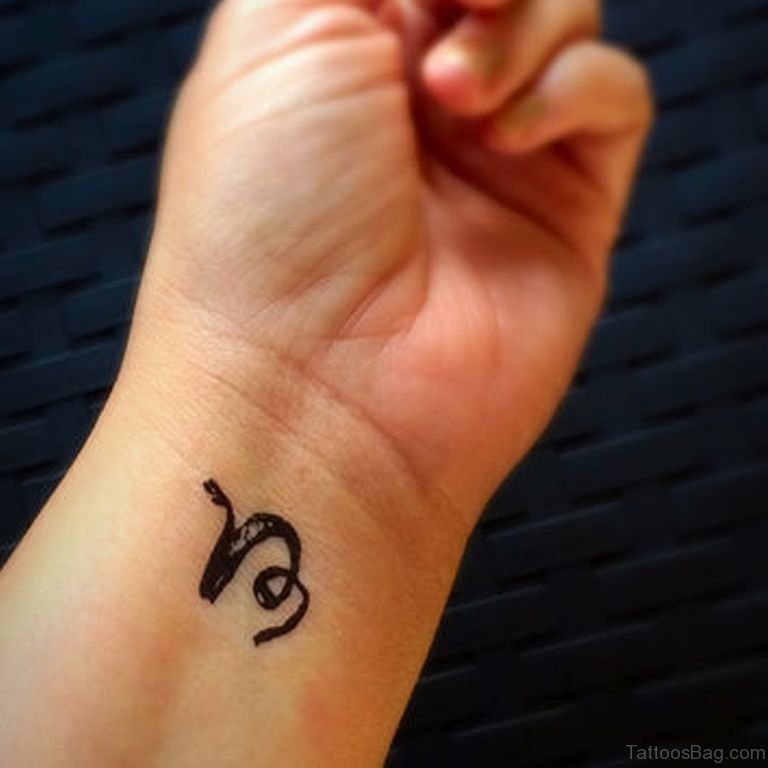 15 Capricorn Wrist Tattoos - Tattoo Designs – Tattoosbag.Com