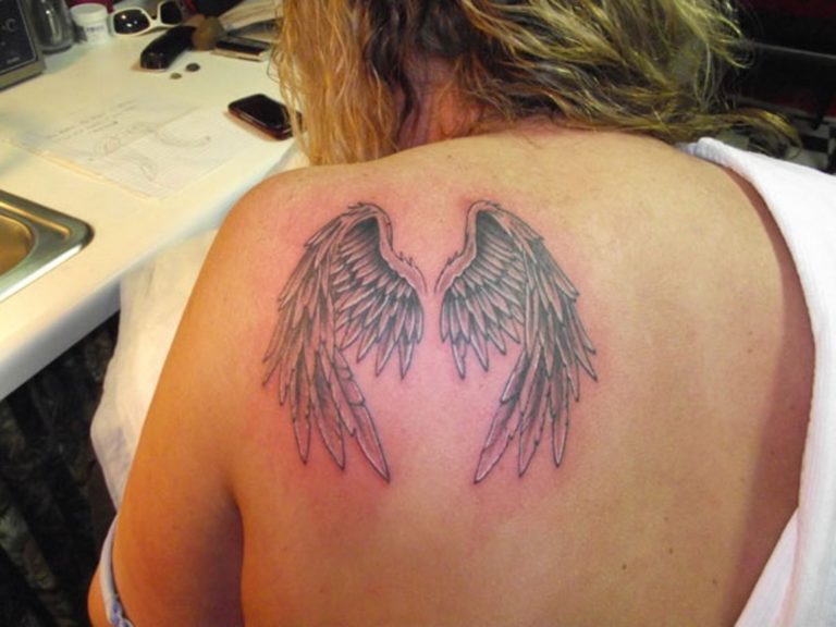 84 Amazing Angel Wings Shoulder Tattoos - Tattoo Designs – TattoosBag.com