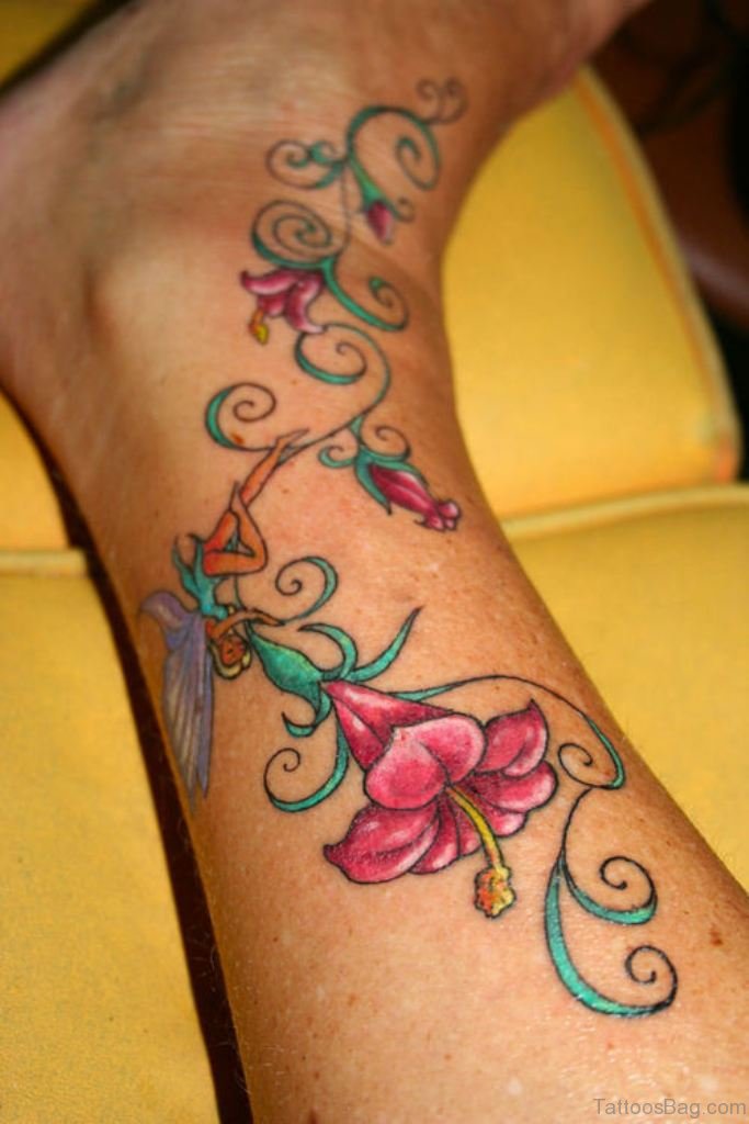 Lower Leg Tattoos For Women  Leg tattoos women Thigh tattoos women Wrap  around ankle tattoos