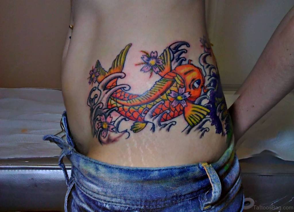 tropical fish tattoo