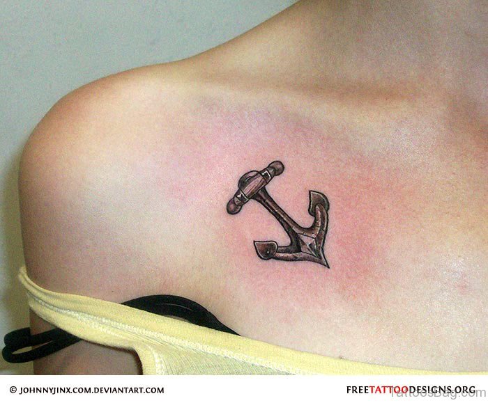 50 Fine Anchor Tattoos On Chest - Tattoo Designs – TattoosBag.com