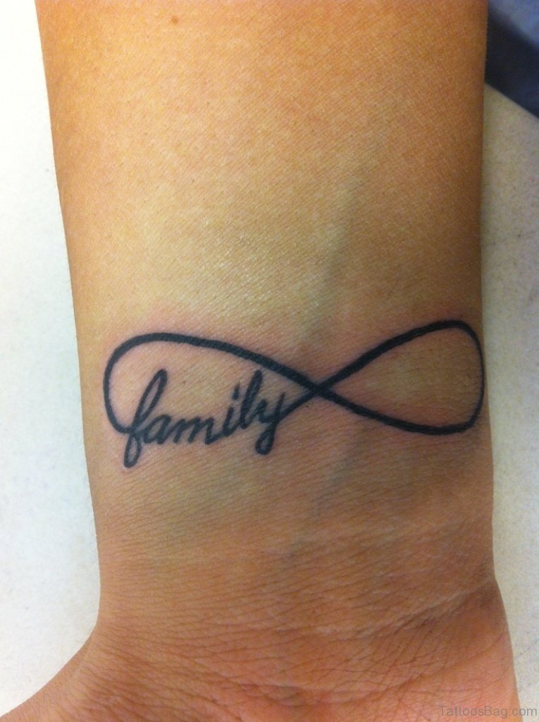 51 Pretty Family Wording Tattoos On Wrist
