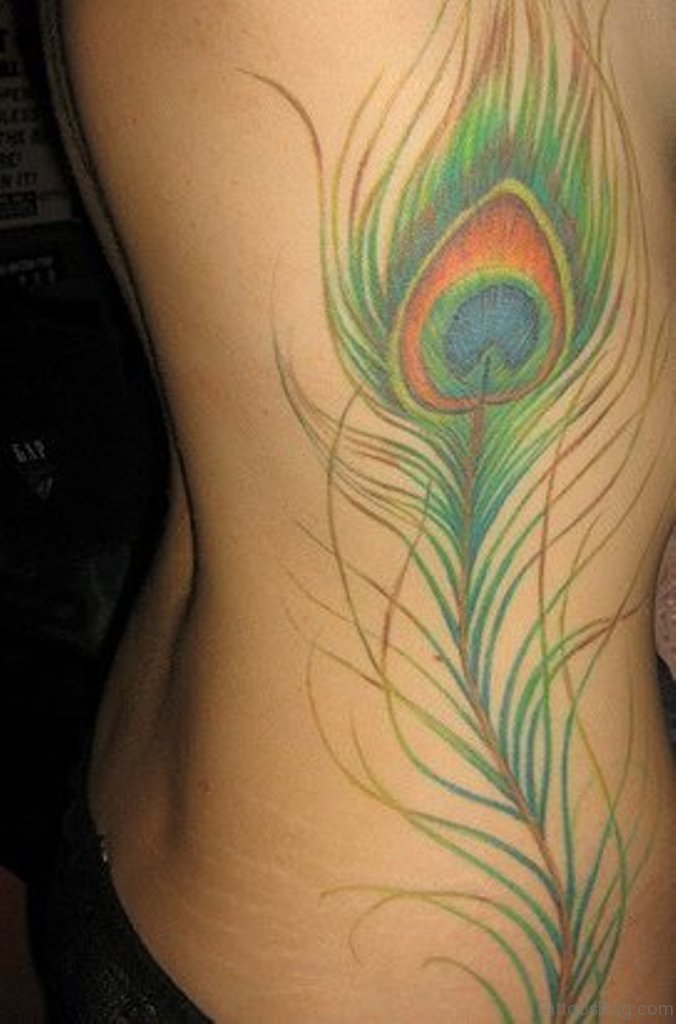 81 Stunning Feather Tattoos On Rib - Tattoo Designs – TattoosBag.com