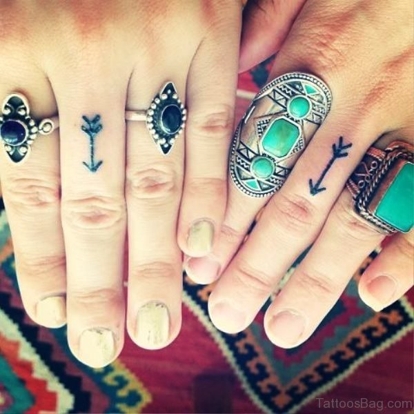64 Perfect Arrow Tattoos On Finger - Tattoo Designs – TattoosBag.com