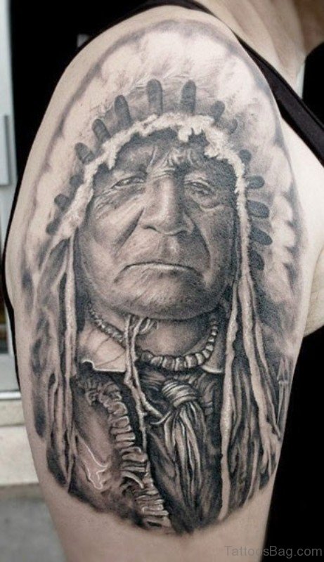 82 Sweet American Native Tattoos On Shoulder - Tattoo Designs ...