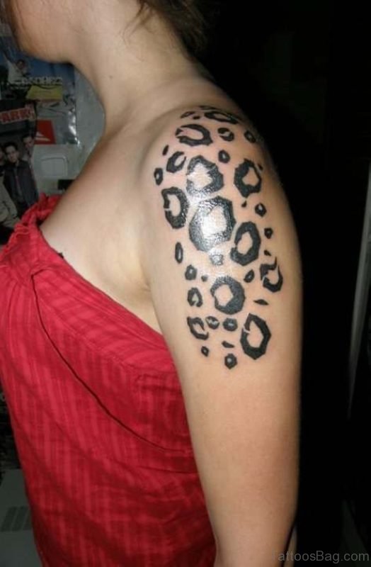 61 Incredible Leopard Print Shoulder Tattoos - Tattoo Designs ...