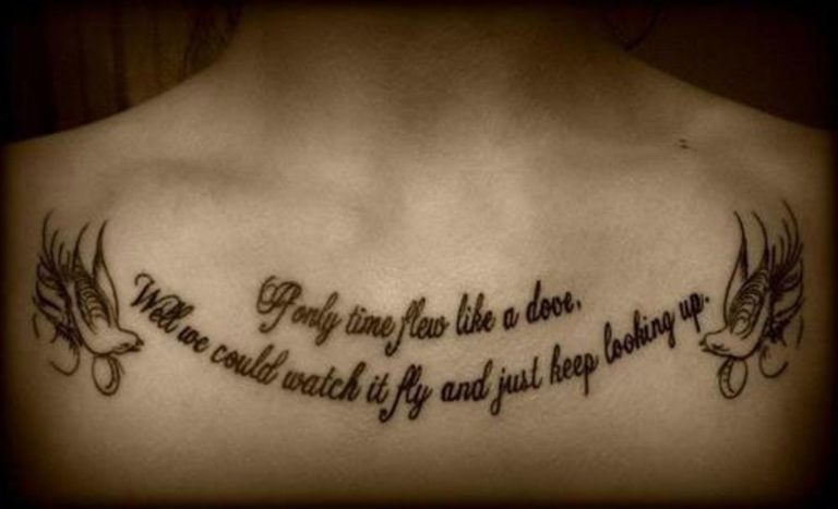 75 Adorable Wording Tattoos For Chest - Tattoo Designs – TattoosBag.com