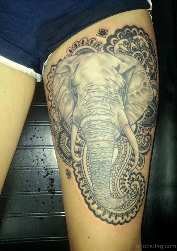 30 Trendy Elephant Tattoo On Ankle - Tattoo Designs – TattoosBag.com