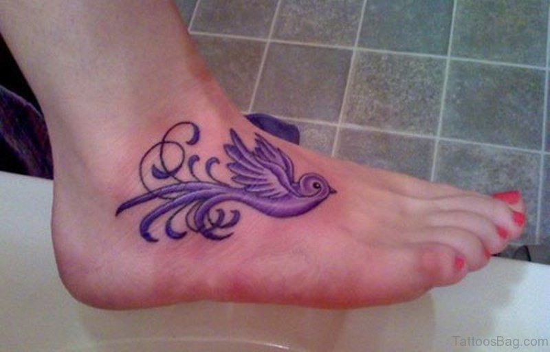 bird foot tattoos