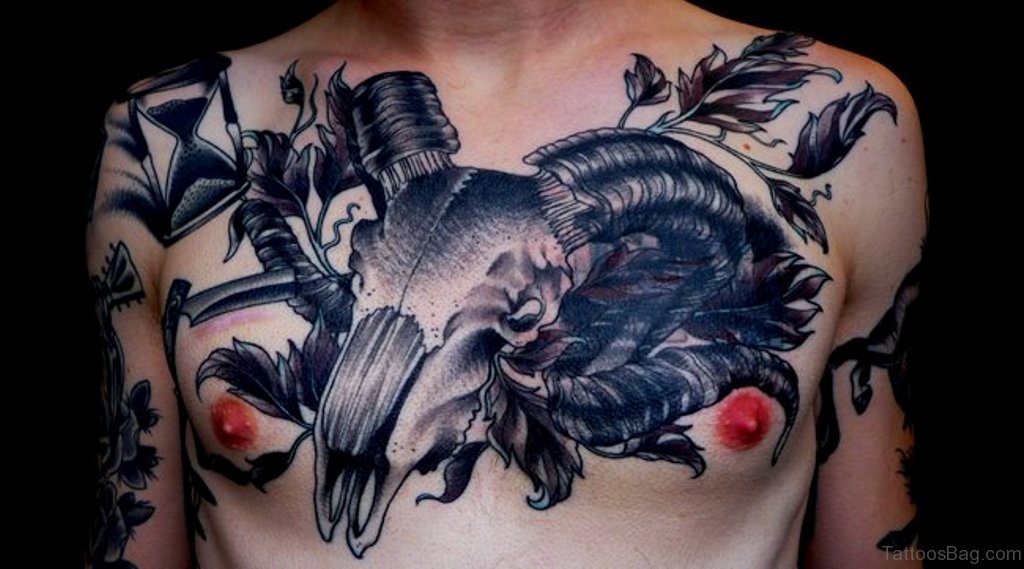 30 Aries Tattoo Designs On Chest - Tattoo Designs – TattoosBag.com