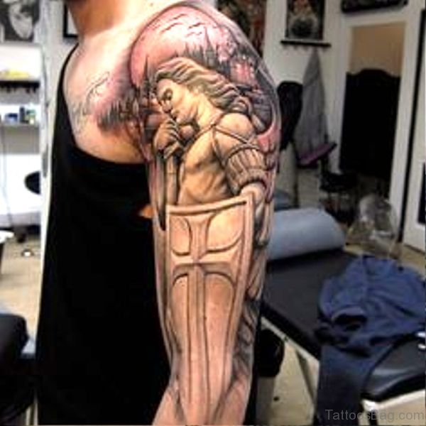 archangel arm tattoo