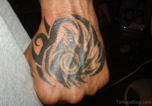 tribal tattoos for men on hand