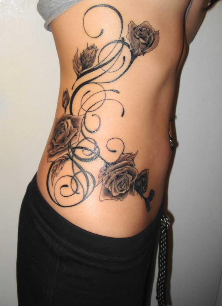 27 Elegant Rib Tattoos Tattoo Designs