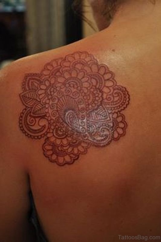 34 Lovely Brown Ink Tattoos On Shoulder