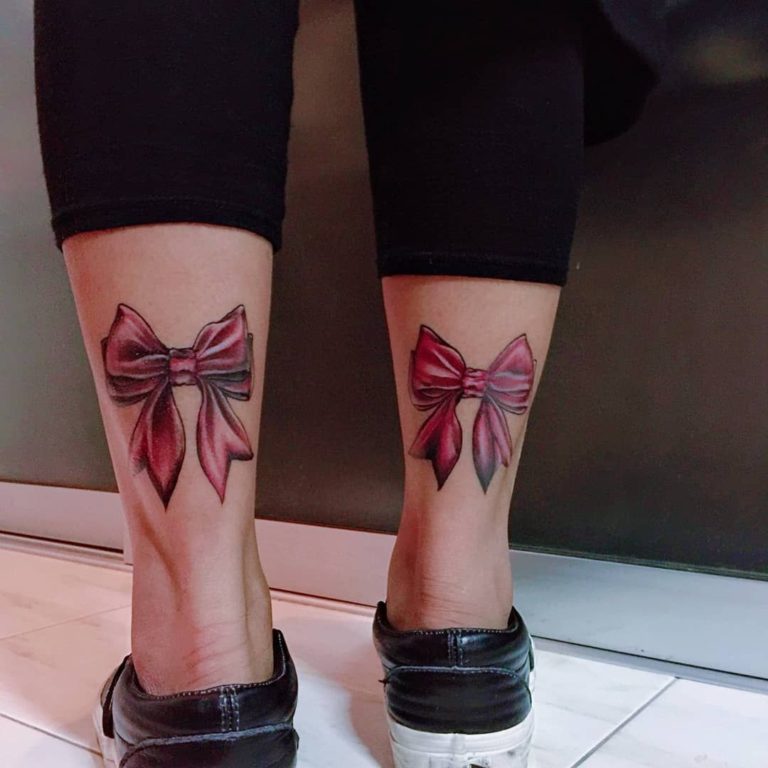 20+ Amazing Bow Tattoo Designs For Ankle - Tattoo Designs – TattoosBag.com