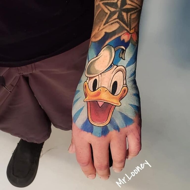 33 Lovable Donald Duck Tattoos Tattoo Designs