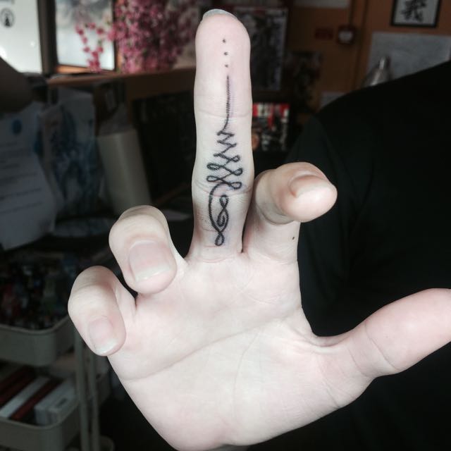 30 Finger Unalome Tattoos - Tattoo Designs – TattoosBag.com